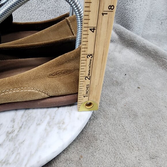 Keen Shoes Womens Size 7.5 Brown Slip On Flats *GUC* - Picture 2 of 12